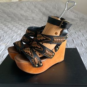 Free People Jeffery Campbell wedges size 7